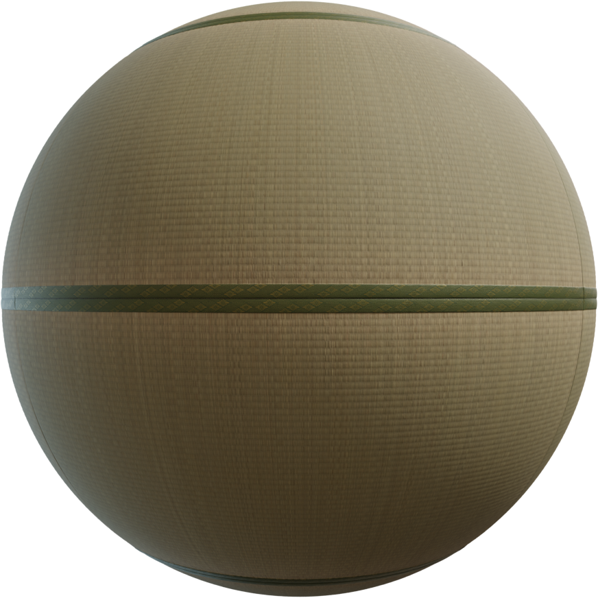 榻榻米垫子 · PBR材质（Tatami Mat）