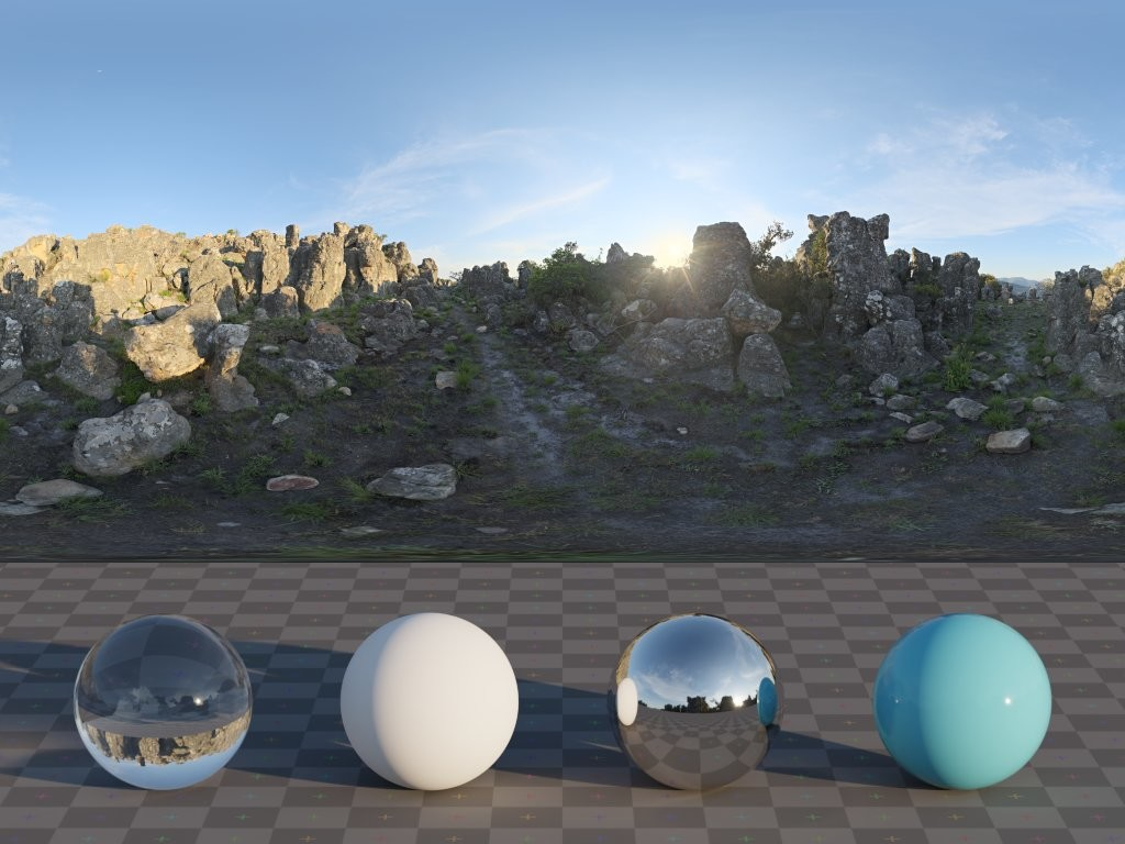 HDRI partly cloudy FREE DOWNLOAD 