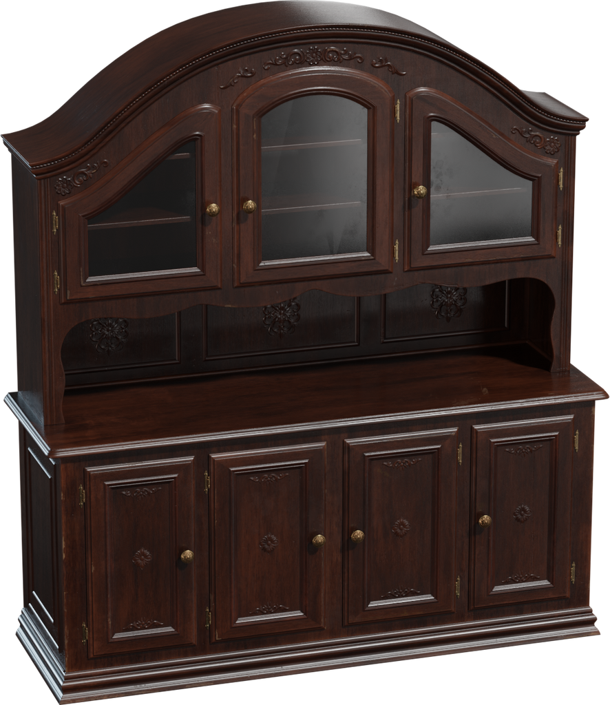 Vintage Cabinet 01 — free furniture CC0 3D model, rendered preview