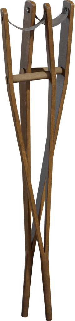 Vintage Crutches 01 — free props CC0 3D model, rendered preview