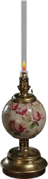 Vintage Oil Lamp