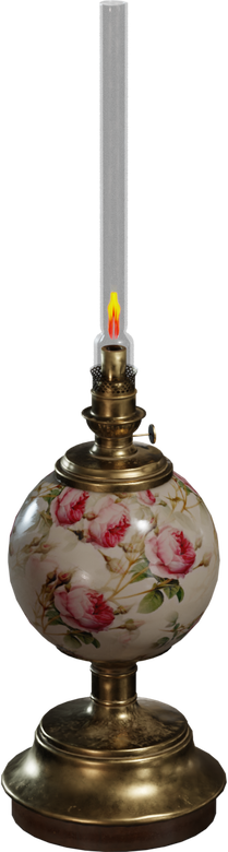 Vintage Oil Lamp