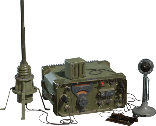 Vintage Radio Transceiver — free electronics CC0 3D model