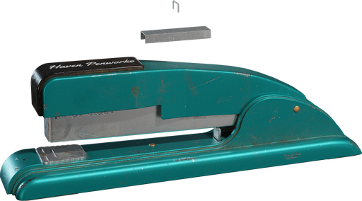 Vintage Stapler — free props CC0 3D model