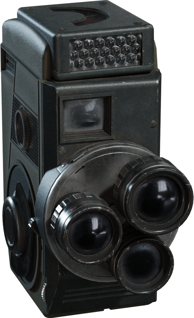 Vintage Video Camera — free electronics CC0 3D model, rendered preview