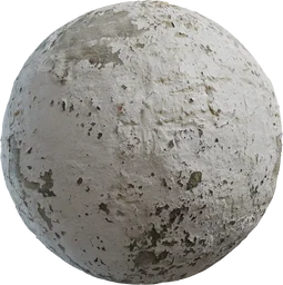 White Rough Plaster