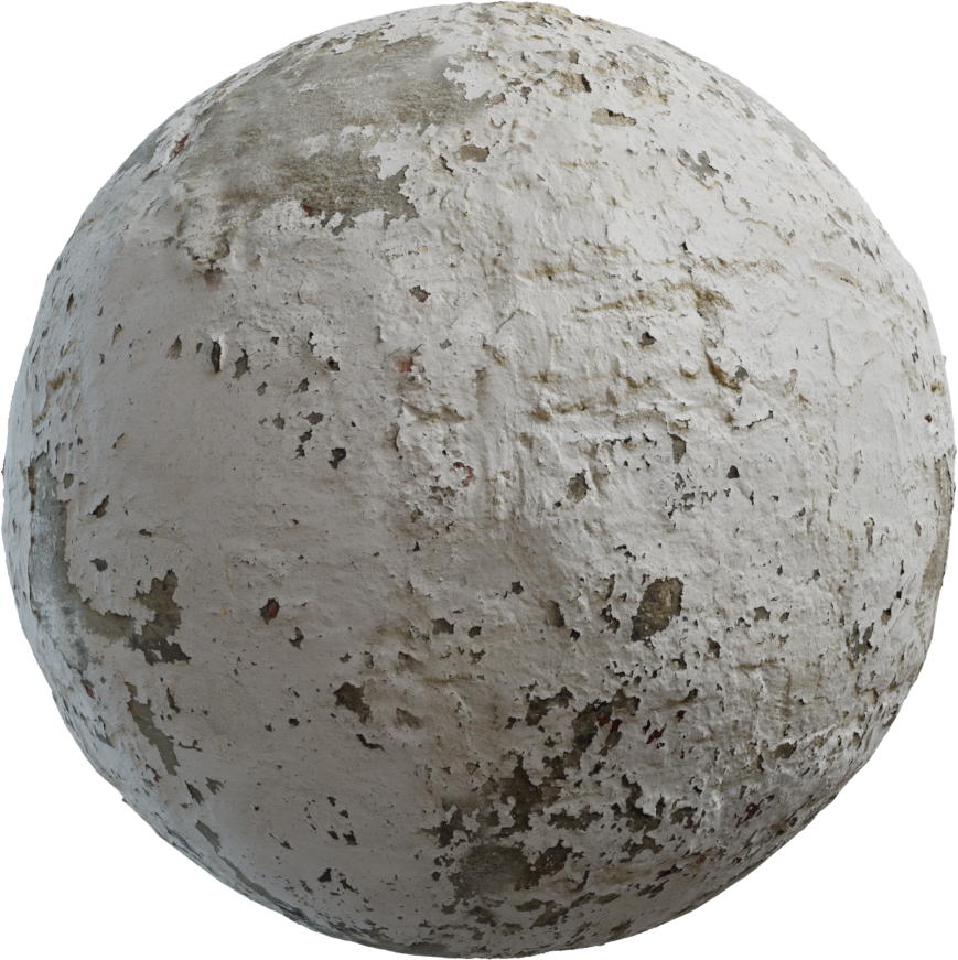 White Rough Plaster