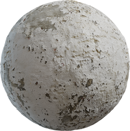 White Rough Plaster