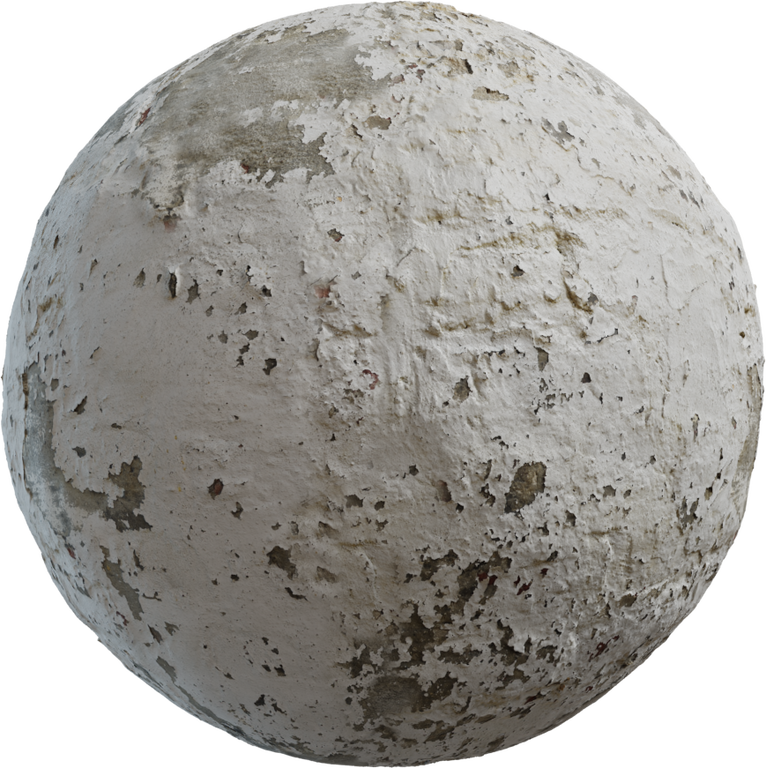 White Rough Plaster