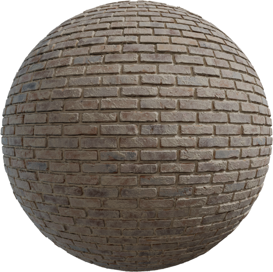 刷白砖块 · PBR材质(Whitewashed Brick)