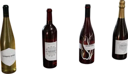 Wine Bottles 01