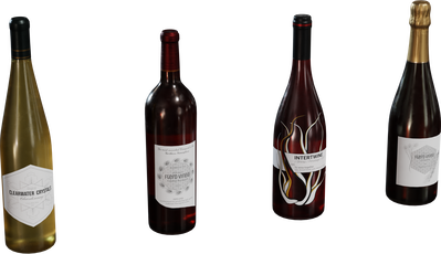 Wine Bottles 01