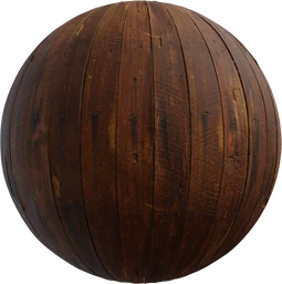 Wood Cabinet Worn Long