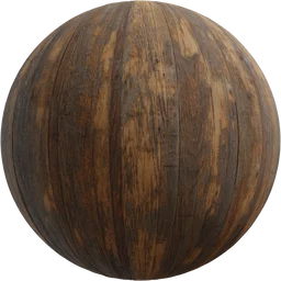 Wood Planks Dirt
