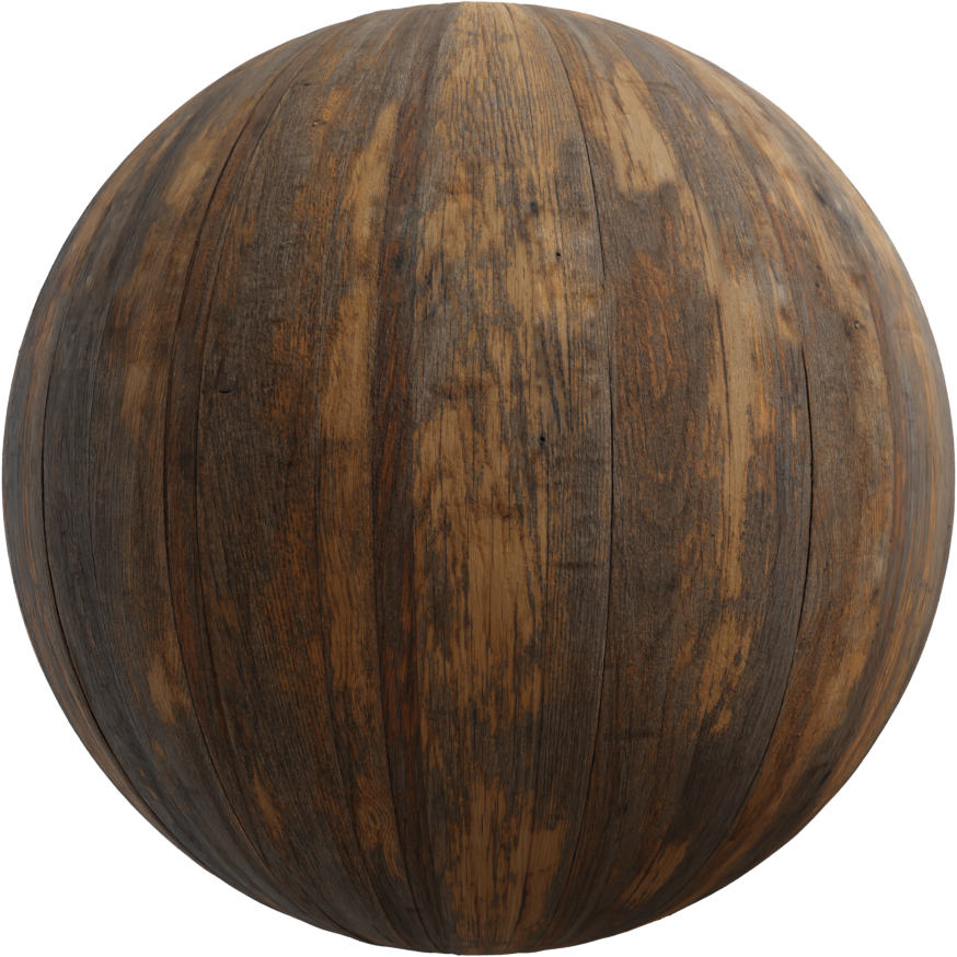 木质木板泥土 · PBR材质(Wood Planks Dirt)