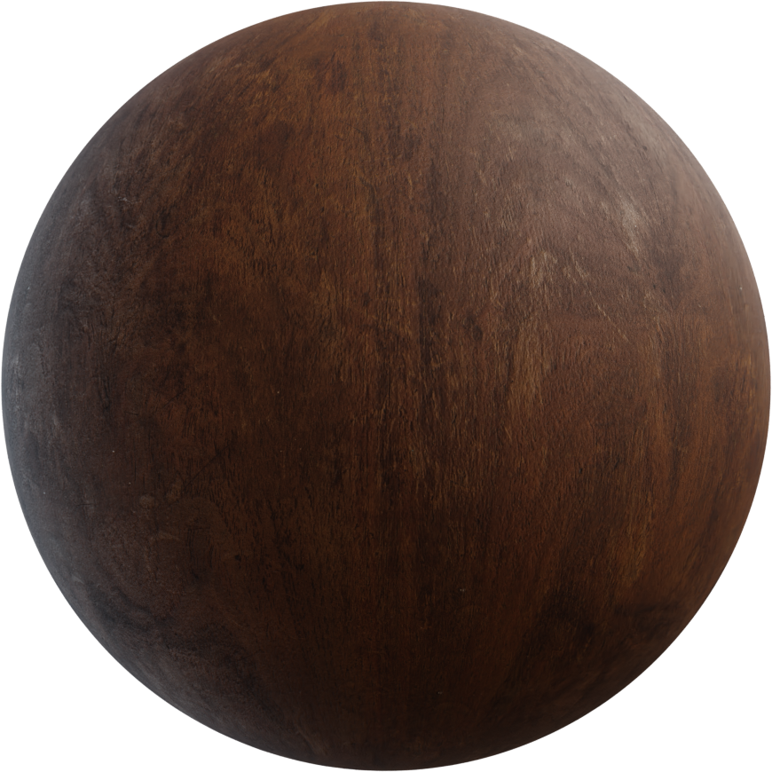 木质桌子磨损 · PBR材质(Wood Table Worn)