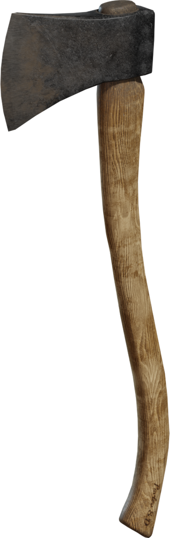 Wooden Axe 02