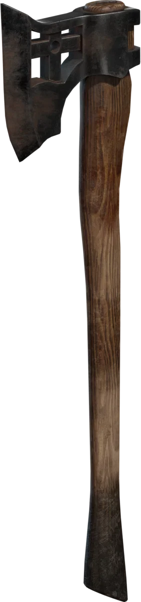 木质斧头 03 · 模型(Wooden Axe 03)