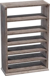 Wooden Bookshelf Worn