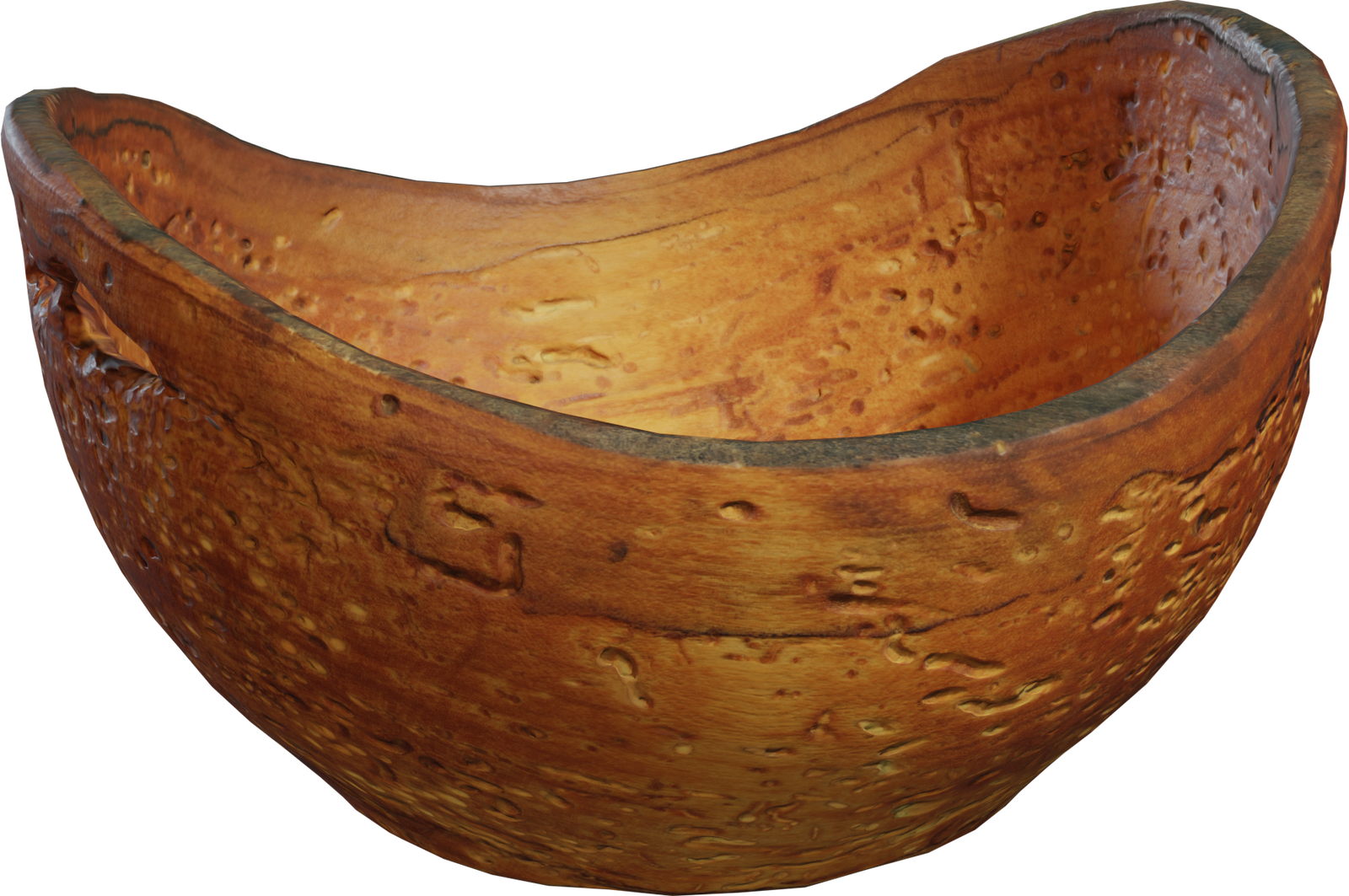 木质碗 02 · 模型（Wooden Bowl 02）