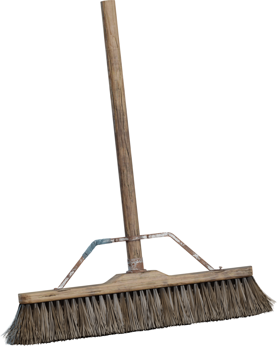 木质扫帚 · 模型(Wooden Broom)