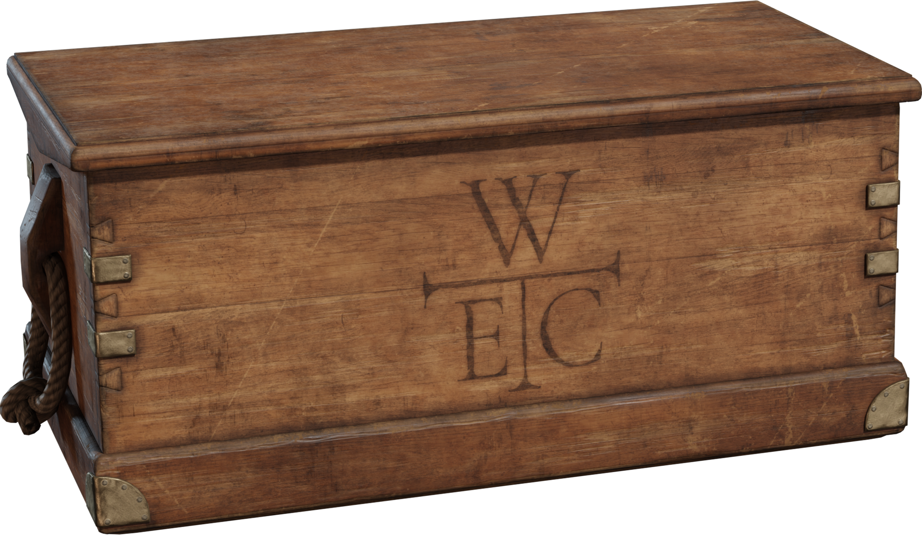 Wooden Crate 02