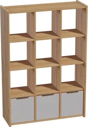 Wooden Display Shelves 01