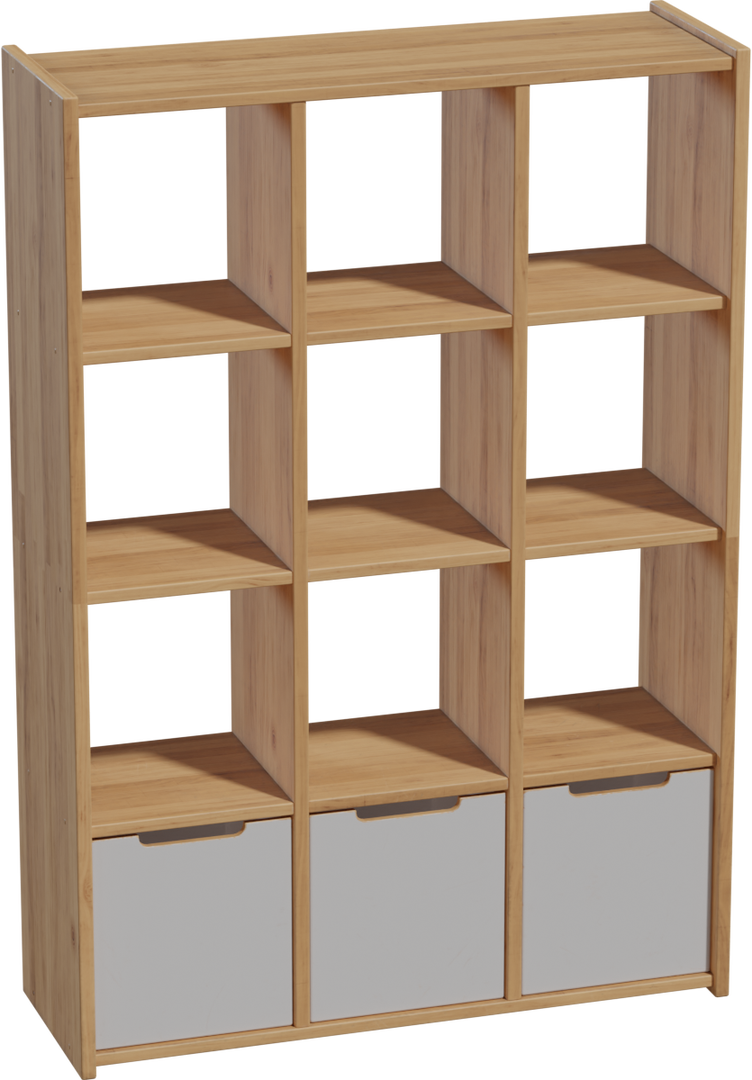 Wooden Display Shelves 01