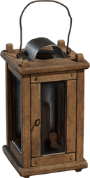 Wooden Lantern 01