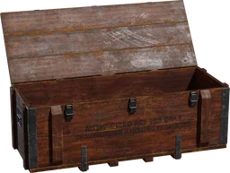 Wooden Military Crate