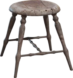 Wooden Stool 01