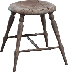 Wooden Stool 01