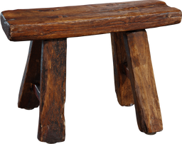 Wooden Stool 02