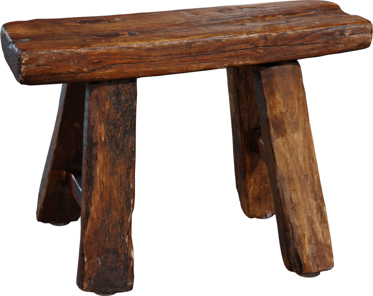 Wooden Stool 02