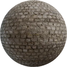 Worn Brick Wall