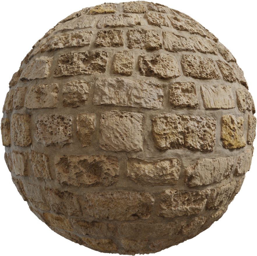 Yellow Stone Wall