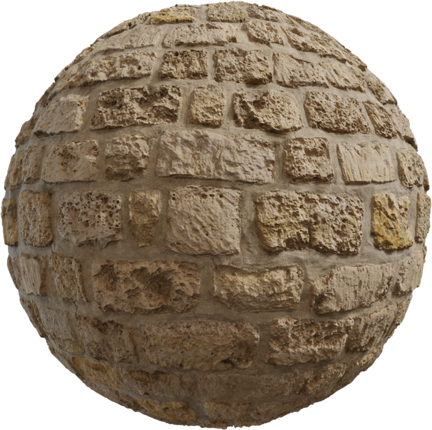 Yellow Stone Wall Texture • Poly Haven